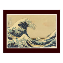 Hokusai Great Wave Off Kanagawa Post Card
