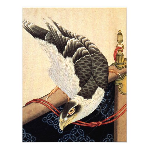 Hokusai Hawk Invitations