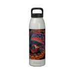 Hokusai Japanese Phoenix Water Bottle