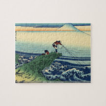 Hokusai - Kajikazawa in Kai province Puzzles