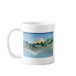 Hokusai Mount Fuji reflects in Lake Kawaguchi Coffee Mugs