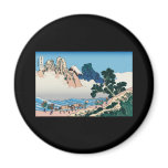 Hokusai The back of Fuji from the Minobu river Magnets