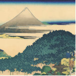Hokusai: The Circular Pine Trees of Aoyama Photo Cutout