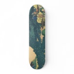 Hokusai: The Circular Pine Trees of Aoyama Skate Board Deck