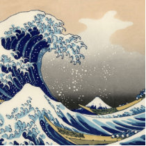 Hokusai: The great wave of Kanagawa Acrylic Cut Outs