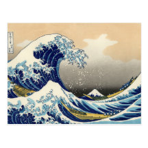 Hokusai The Great Wave Postcard