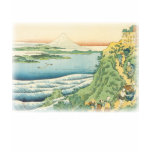 Hokusai - Travelers Climbing a Mountain Path t-shirts