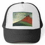 Hokusai's South Wind, Clear Sky or "Red Fuji" Trucker Hat