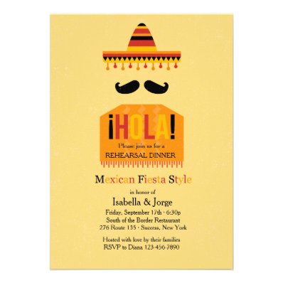 Hola Invitation
