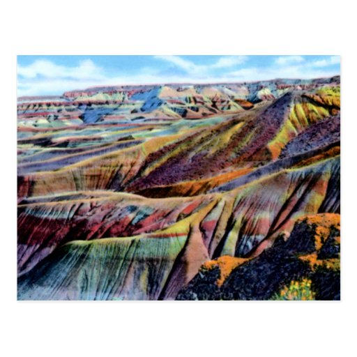 Holbrook Arizona Vermilion Cliffs Postcard