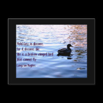 Hold Fast to Dreams postcards