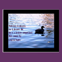 Hold Fast to Dreams postcards