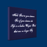 Hold fast Your Dreams Stretched Canvas canvas prints