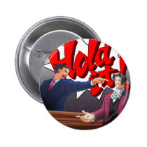 Hold It! Phoenix Wright & Miles Edgeworth buttons