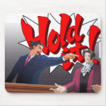 Hold It! Phoenix Wright &amp; Miles Edgeworth Mousepads