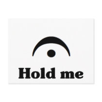 Hold Me: I'm a Fermata postcards by cloverbelledesigns Hold Me: I'm a Fermata postcards