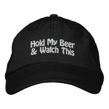 Hold My Beer Cap Baseball Cap