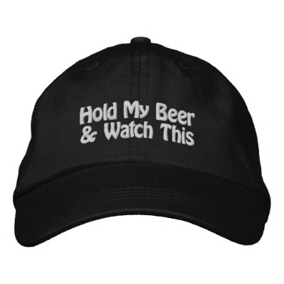 Hold My Beer Cap Baseball Cap