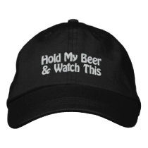 Hold My Beer Cap Baseball Cap