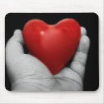 Hold my heart mouse pad