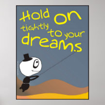 Hold On Tightly! Print
