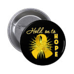 Hold On To Hope - Childhood Cancer buttons