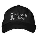 Hold On To Hope - Lung Cancer Baseball Cap