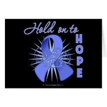 Hold on To Hope - Stomach Cancer Cards