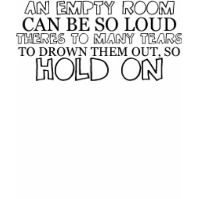 Hold On Shirts by livlove414