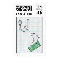 Hold Serve postage