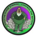 Hold the purse strings control the nation Sticker by burntright Hold the purse strings control the nation Sticker