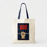 Hold the the Rod tote bag.