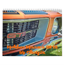 Holden Monaro 2012 by Clintpix Wall Calendar