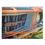 Holden Monaro 2012 by Clintpix Wall Calendar