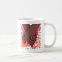 HOLDING HANDS COFFEE MUGS