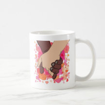 HOLDING HANDS COFFEE MUGS
