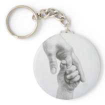 Holding hands key chains