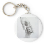 Holding hands keychains