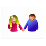 Holding Hands Post Cards