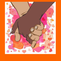 HOLDING HANDS t-shirts