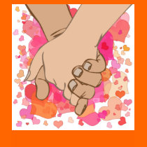 HOLDING HANDS t-shirts