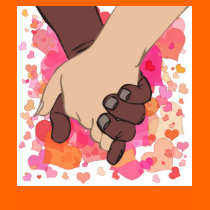 HOLDING HANDS t-shirts