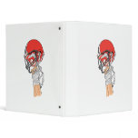 holding helmet high football design binders