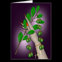 HOLDING OUT AN OLIVE BRANCH cards