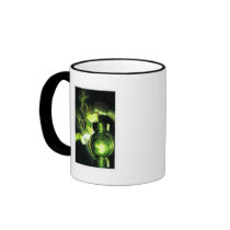 Holding the Green Lantern Mug