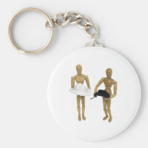 HoldingCowboyHats080509 Key Chain