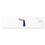 HoldingPompom062710shadows Bumper Stickers