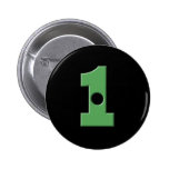 Hole in 1 pinback button