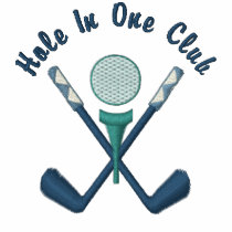 Hole In One Club embroidered shirts
