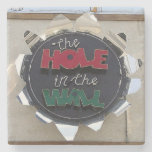Hole In The Wall Buckhead, Atlanta Marble Coaster
